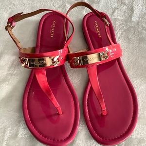Coach sandals